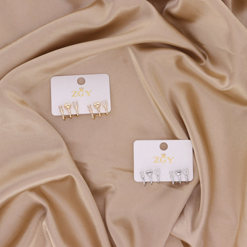 Brincos Folheados (R119-10)