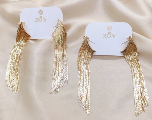 Brincos de Festa Folheados 1 Dúzia com 12 pçs  (R0026-7)