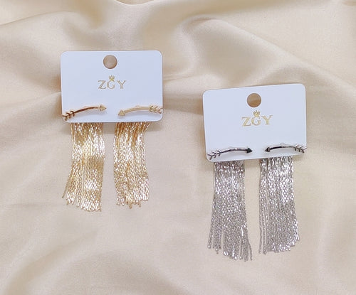 Brincos de Festa Folheados 1 Dúzia com 12 pçs  (R0026-8)