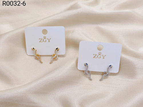 Brincos Folheados 1 dúzia com 12 pçs (R0032-6)