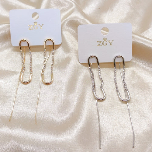 Brincos de Festa Folheados 1 Dúzia  (R0037-15)