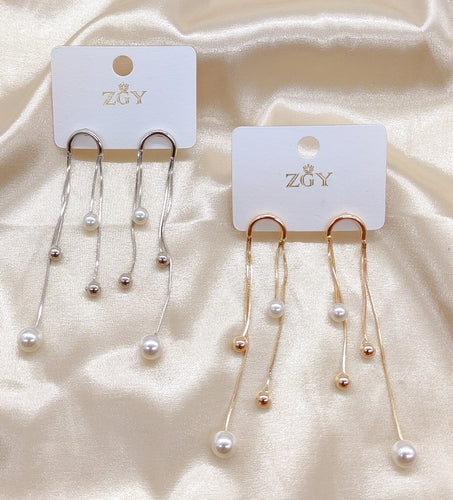 Brincos de Festa Folheados 1 Dúzia  (R0037-6)