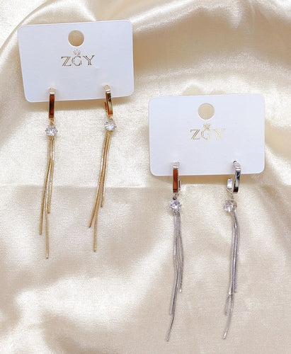 Brincos de Festa Folheados 1 Dúzia  (R0037-7)