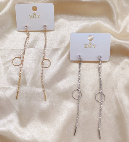 Brincos de Festa Folheados 1 Dúzia  (R0037-8)