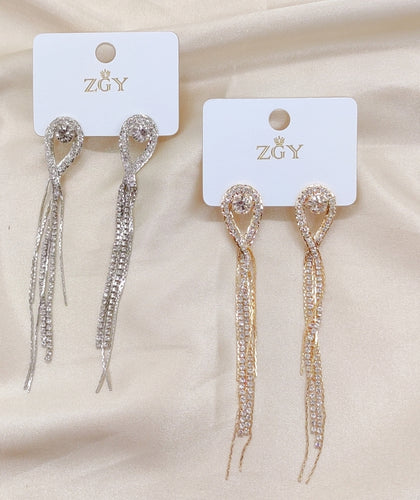 Brincos de Festa Folheados 1 Dúzia  (R0038-10)