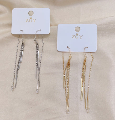 Brincos de Festa Folheados 1 Dúzia  (R0038-12)