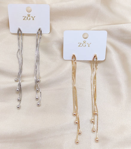 Brincos de Festa Folheados 1 Dúzia  (R0038-16)