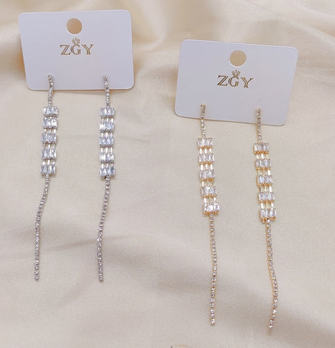 Brincos de Festa Folheados 1 Dúzia  (R0038-24)