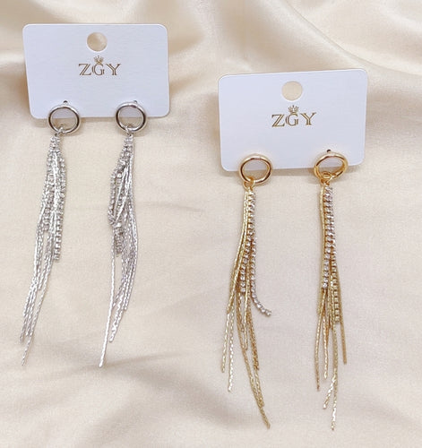 Brincos de Festa Folheados 1 Dúzia  (R0038-26)