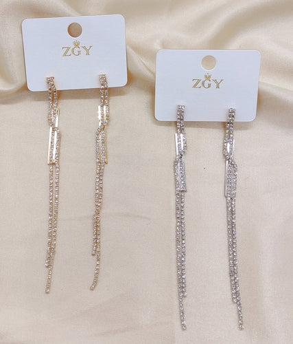 Brincos de Festa Folheados 1 Dúzia  (R0038-30)