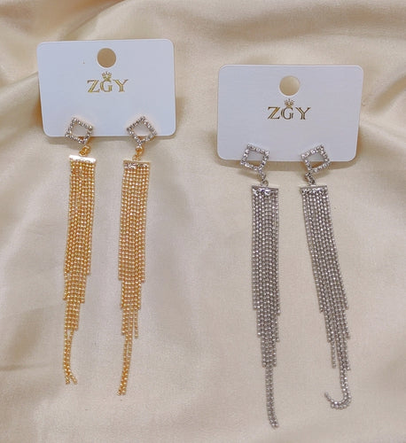 Brincos de Festa Folheados 1 Dúzia  (R0038-4)