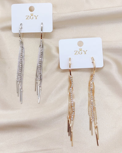 Brincos de Festa Folheados 1 Dúzia  (R0038-7)