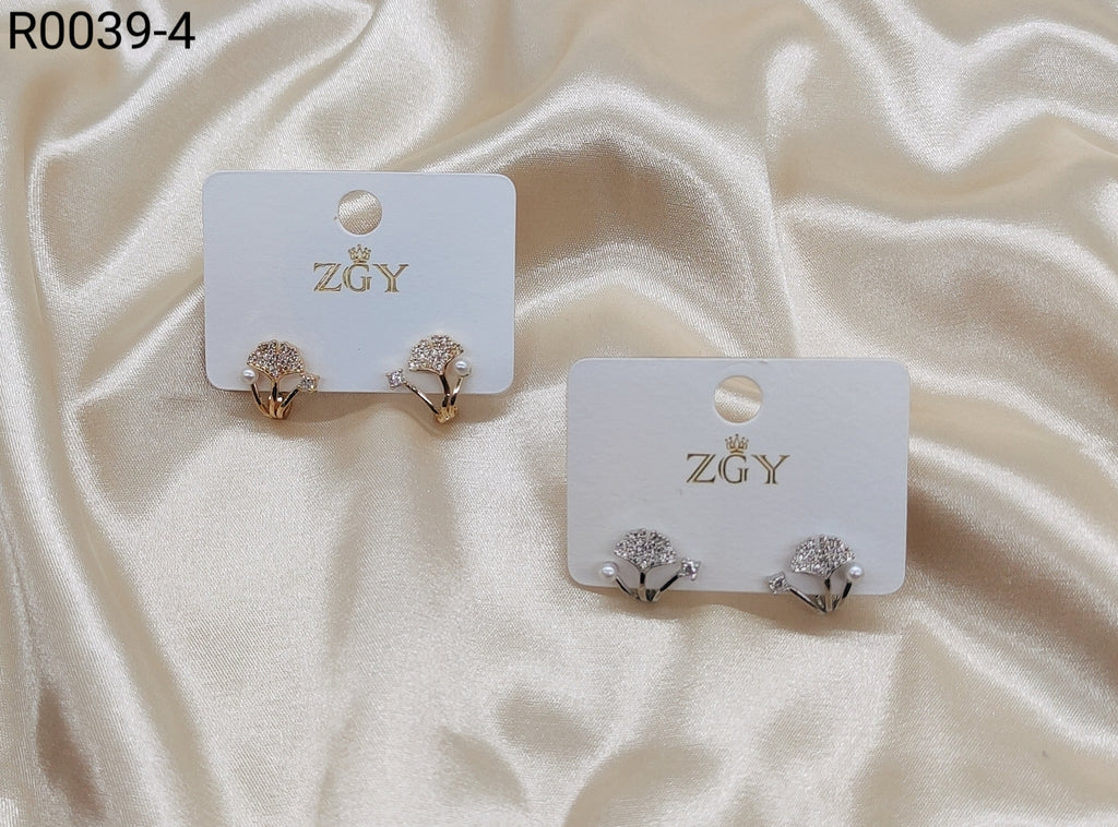 Brincos Folheados 1 dúzia com 12 pçs (R0039-4)