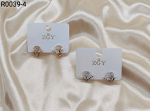 Carregar imagem no visualizador da galeria, Brincos Folheados 1 dúzia com 12 pçs (R0039-4)