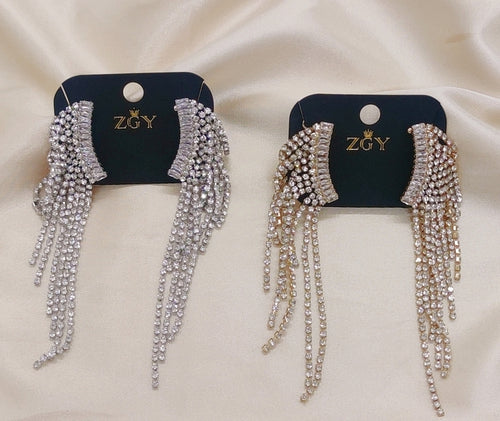 Brincos de Festa Folheados 1 Dúzia com 12 pçs  (R0054-1)