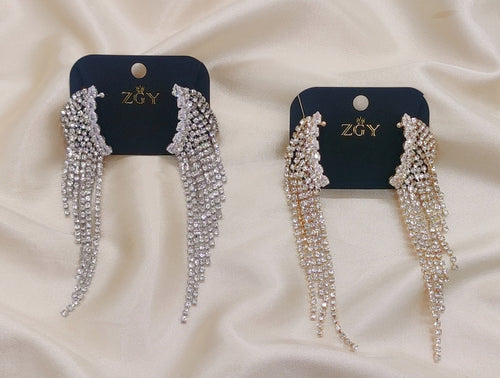 Brincos de Festa Folheados 1 Dúzia com 12 pçs  (R0054-3)