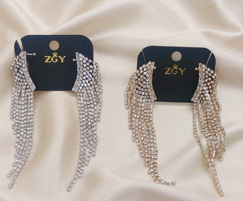 Brincos de Festa Folheados 1 Dúzia com 12 pçs  (R0054-4)