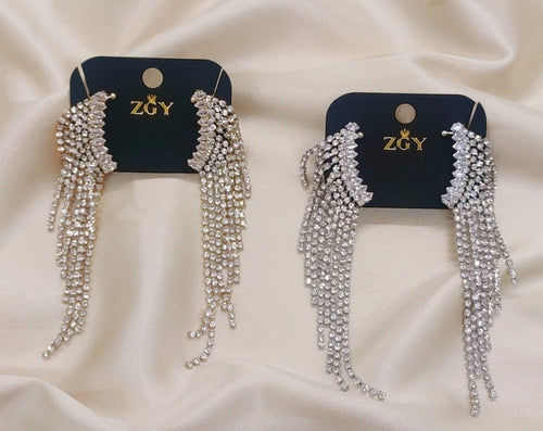 Brincos de Festa Folheados 1 Dúzia com 12 pçs  (R0054-6)