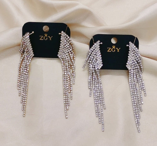 Brincos de Festa Folheados 1 Dúzia com 12 pçs  (R0055-4)