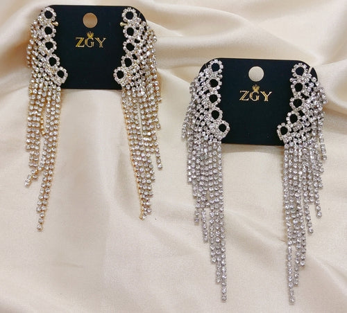 Brincos de Festa Folheados 1 Dúzia com 12 pçs  (R0059-3)