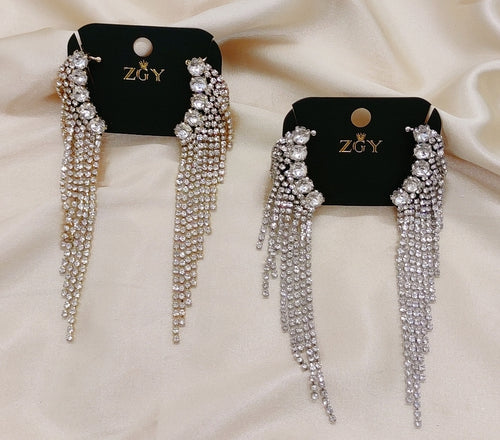 Brincos de Festa Folheados 1 Dúzia com 12 pçs  (R0060-3)