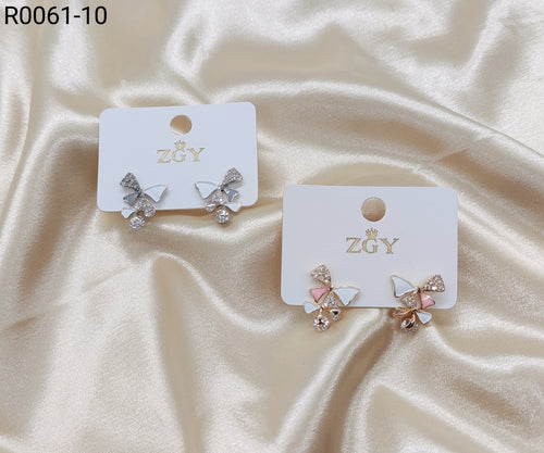 Brincos Folheados 1 dúzia com 12 pçs (R0061-10)