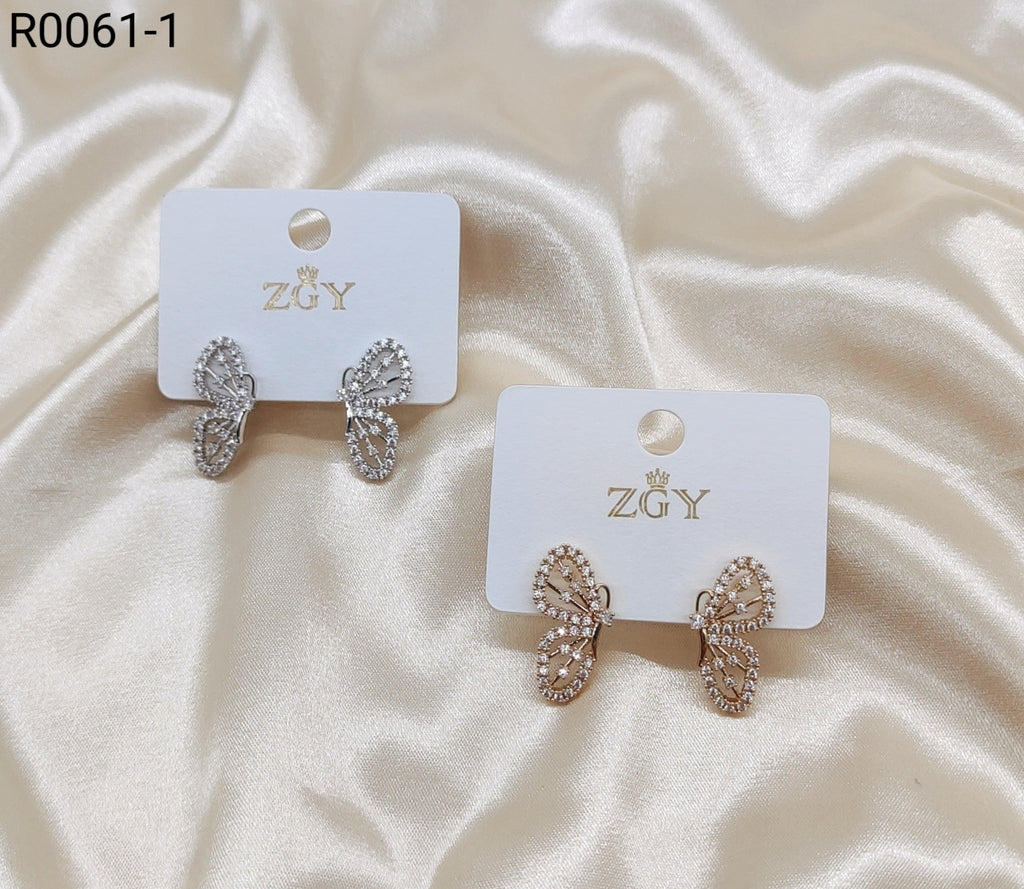 Brincos Folheados 1 dúzia com 12 pçs (R0061-1)