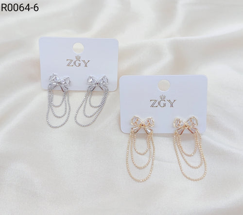 Brincos Folheados 1 dúzia com 12 pçs (R0064-6)