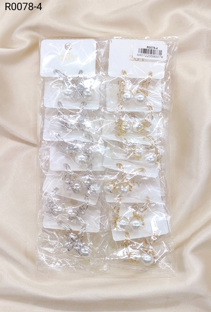 Brincos Folheados 1 dúzia com 12 pçs (R0078-4)
