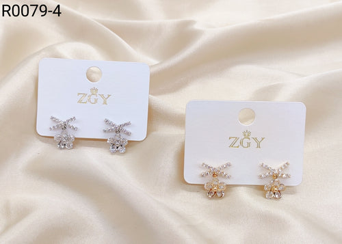 Brincos Folheados 1 Dúzia com 12 pçs (R0079-4)