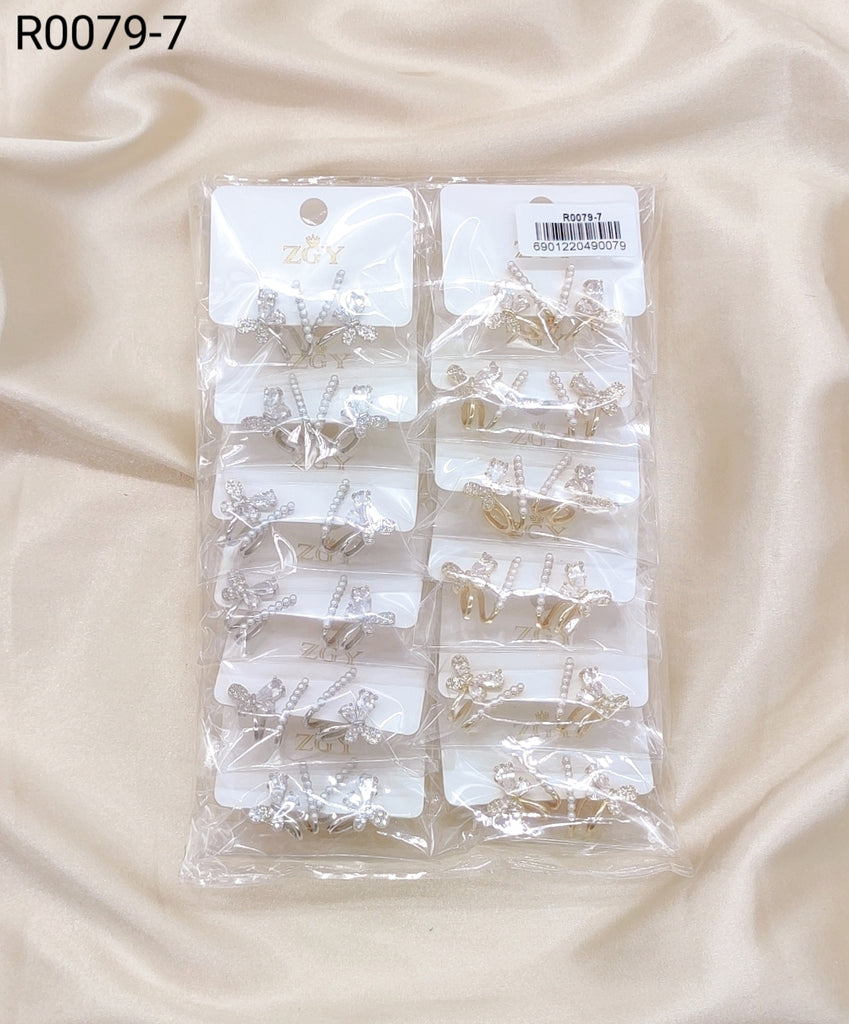 Brincos Folheados 1 dúzia com 12 pçs (R0079-7)