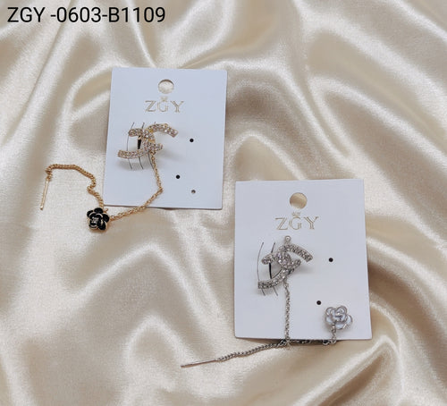 Brincos Folheados 1 dúzia com 12 pçs (ZGY-0603-B1109)