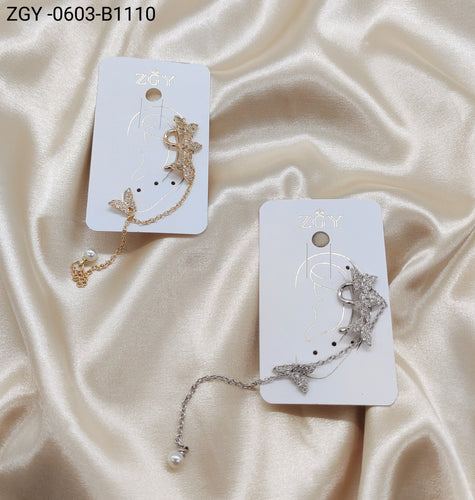 Brincos Folheados 1 dúzia com 12 pçs (ZGY-0603-B1110)