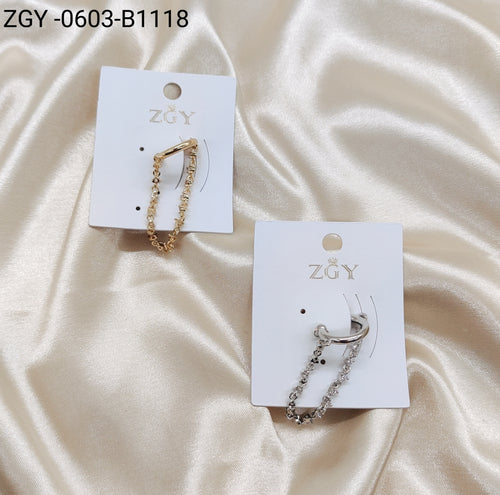 Brincos Folheados 1 dúzia com 12 pçs (ZGY-0603-B1118)