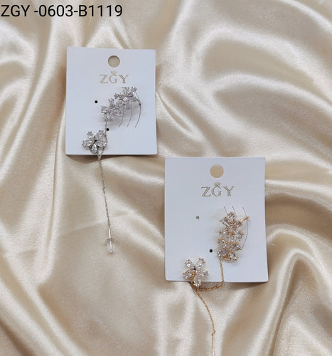 Brincos Folheados 1 dúzia com 12 pçs (ZGY-0603-B1119)