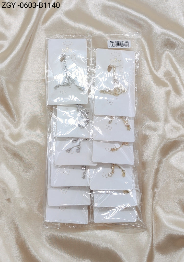 Brincos Folheados 1 dúzia com 12 pçs (ZGY-0603-B1140)