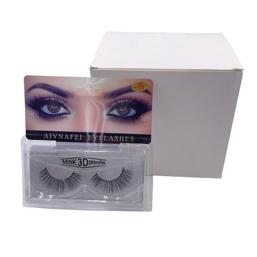Cílios Postiço 1 caixa com 12 pçs (Feminino-29)