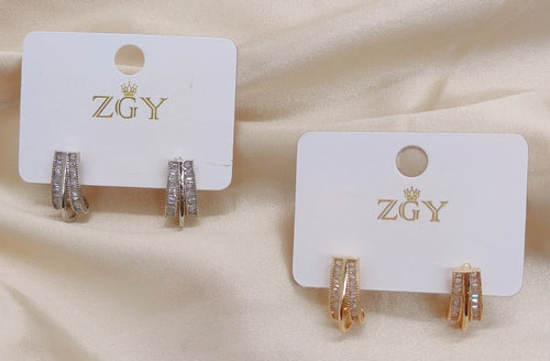 Brincos Folheados 1 Dúzia (R0080-11)