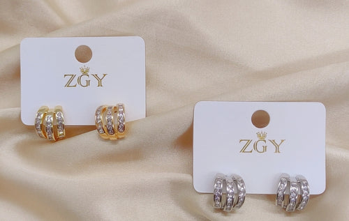 Brincos Folheados 1 Dúzia (R0080-5)