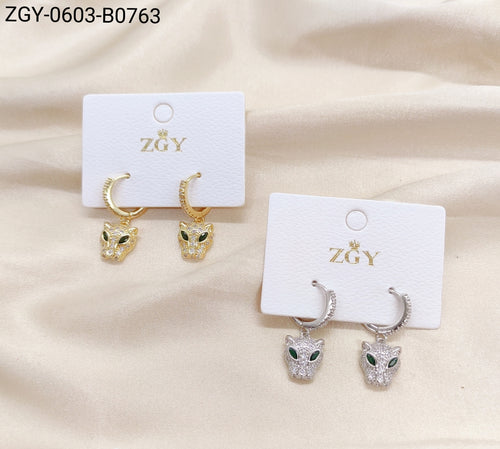 Brincos Folheados 1 dúzia com 12 pçs (ZGY-0603-B0763)