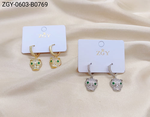 Brincos Folheados 1 dúzia com 12 pçs (ZGY-0603-B0769)