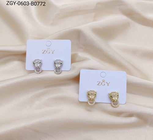 Brincos Folheados 1 dúzia com 12 pçs  (ZGY-0603-B0772)