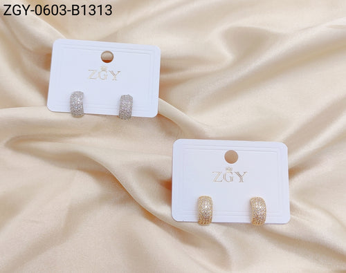 Brincos Folheados 1 Dúzia com 12 pçs (ZGY-0603-B1313)