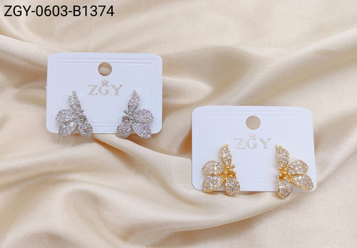 Brincos Folheados 1 Dúzia com 12 pçs (ZGY-0603-B13074)