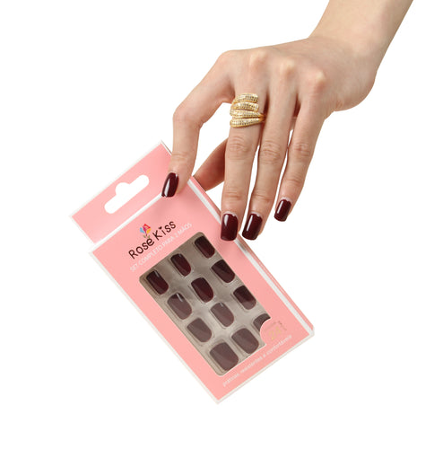 Unha Postiça 1 dz com Kit 12 peça (C016)