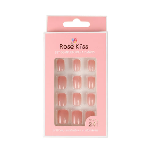 Unha Postiça 1 dz com Kit 12 peça (C018)