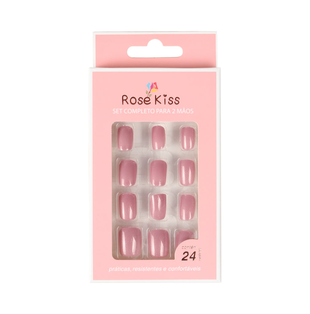 Unha Postiça 1 dz com Kit 12 peça (C022)