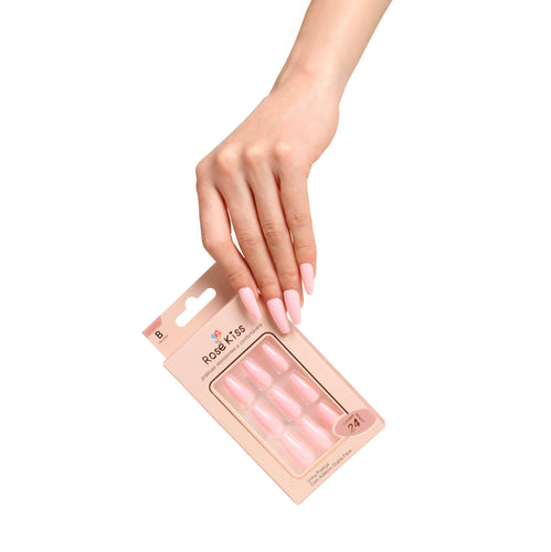 Unha Postiça 1 dz com Kit 12 peça (E004)