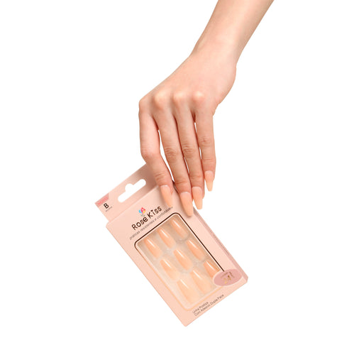 Unha Postiça 1 dz com Kit 12 peça (E008)