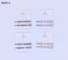 Carregar imagem no visualizador da galeria, Grampo Kit 2- 1 dúzia (12 cartelas ) 1 cartela com 2 pças (R0097-3)